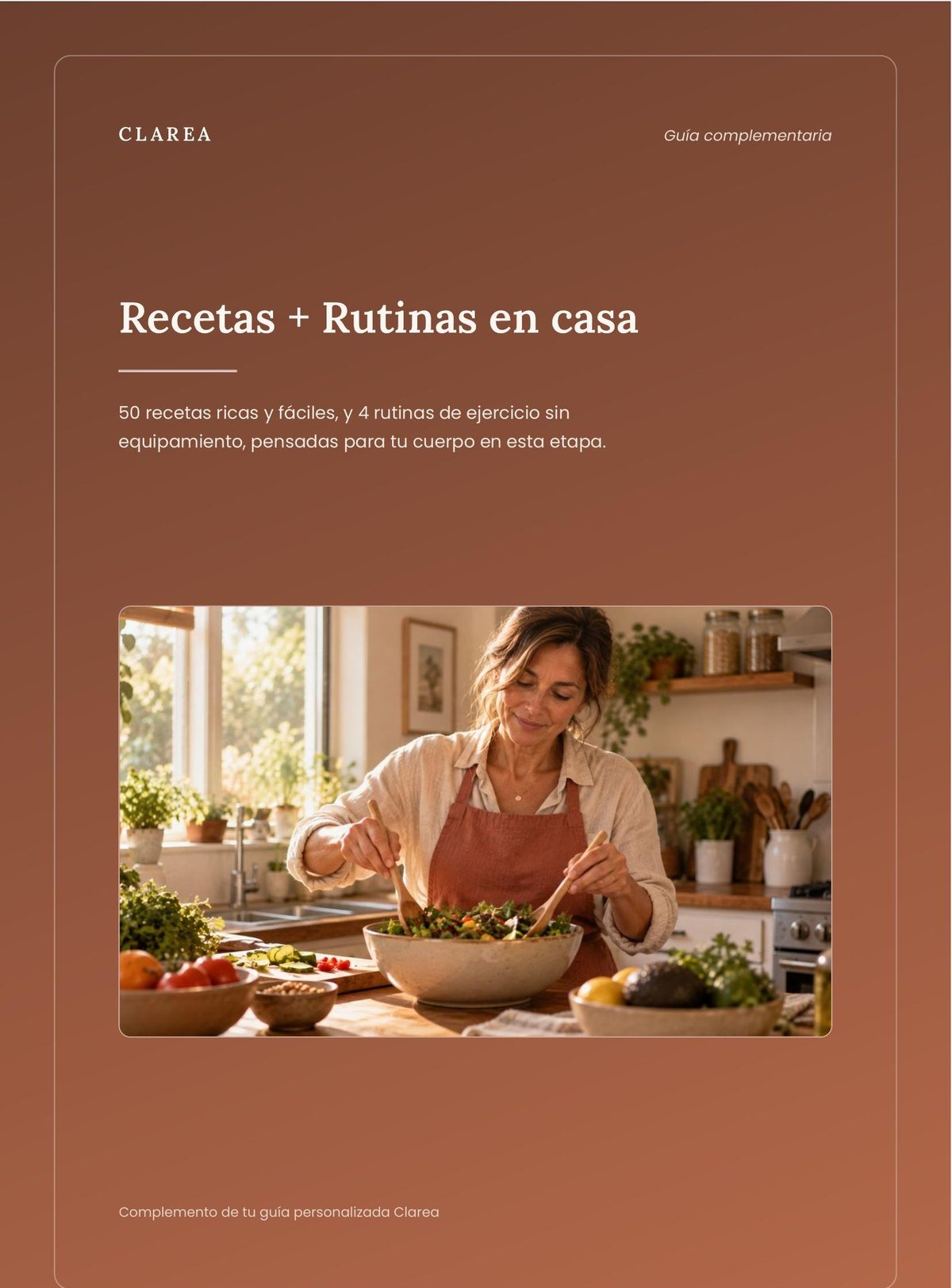 Guía de Dieta y Rutina — Complemento Clarea